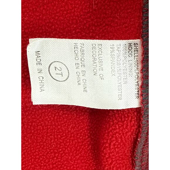 Nike Runner Jogger Thermal Fit Red Jacket Toddler 2T - Picture 4 of 4